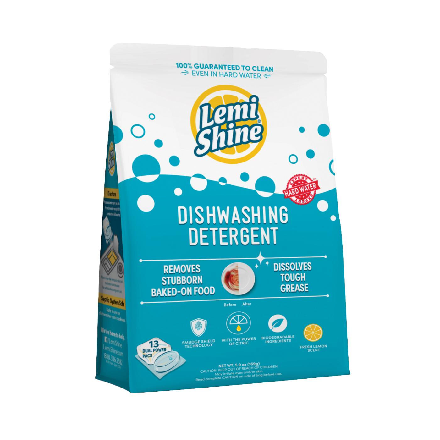 Lemi Shine Dishwashing Detergent Combo Pacs; image 6 of 6