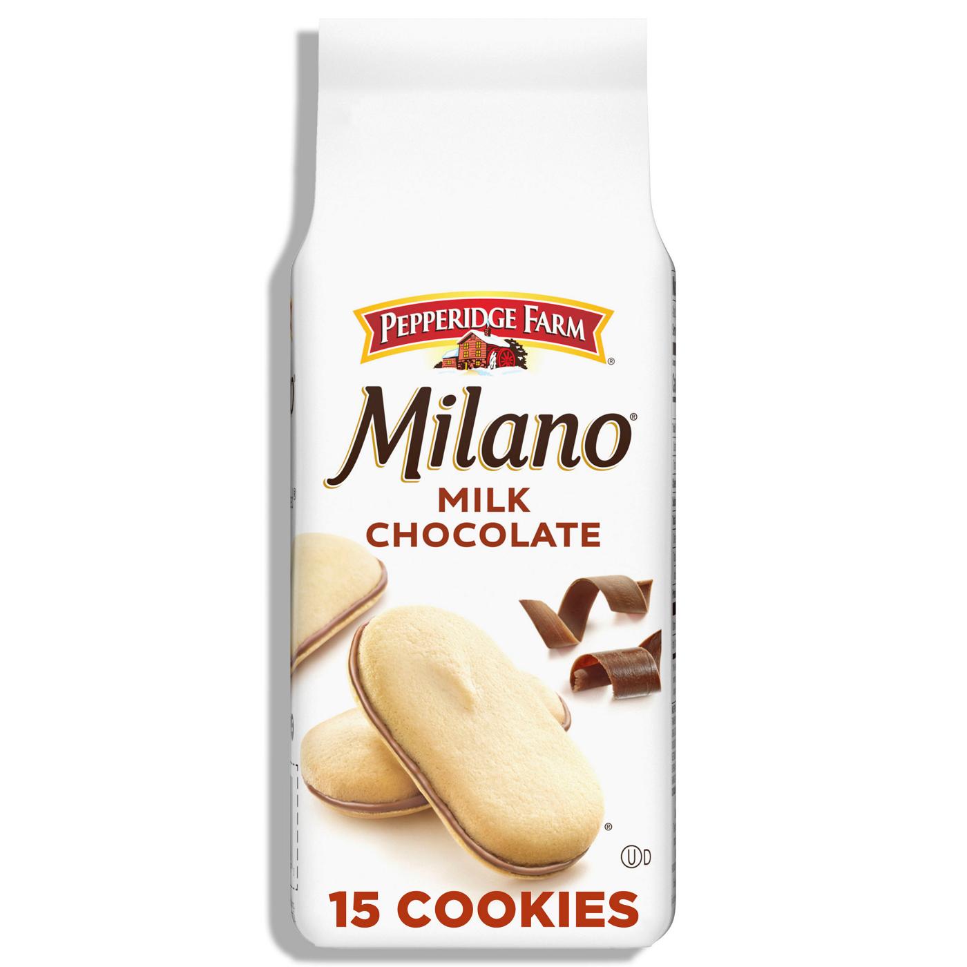 Pepperidge Farm Milano Milk Chocolate Cookies; image 1 of 9