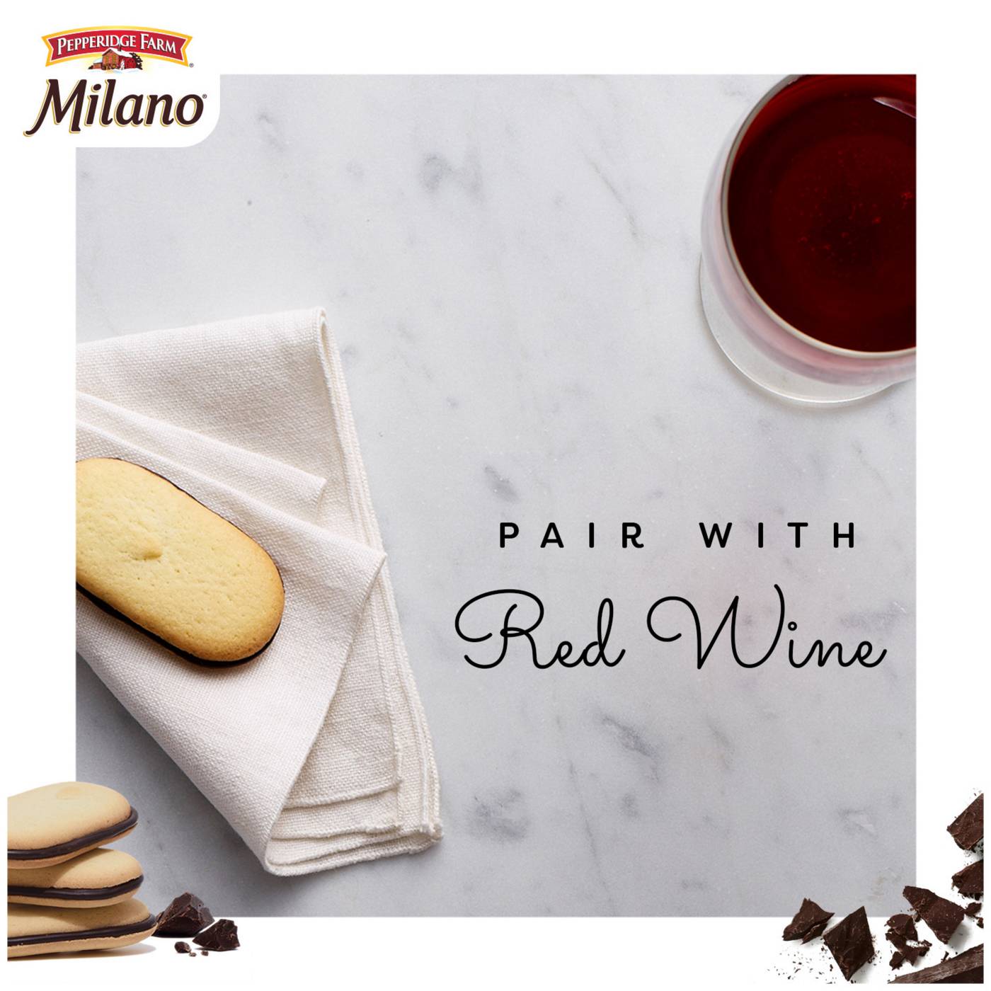 Pepperidge Farm Milano Milk Chocolate Cookies; image 3 of 9