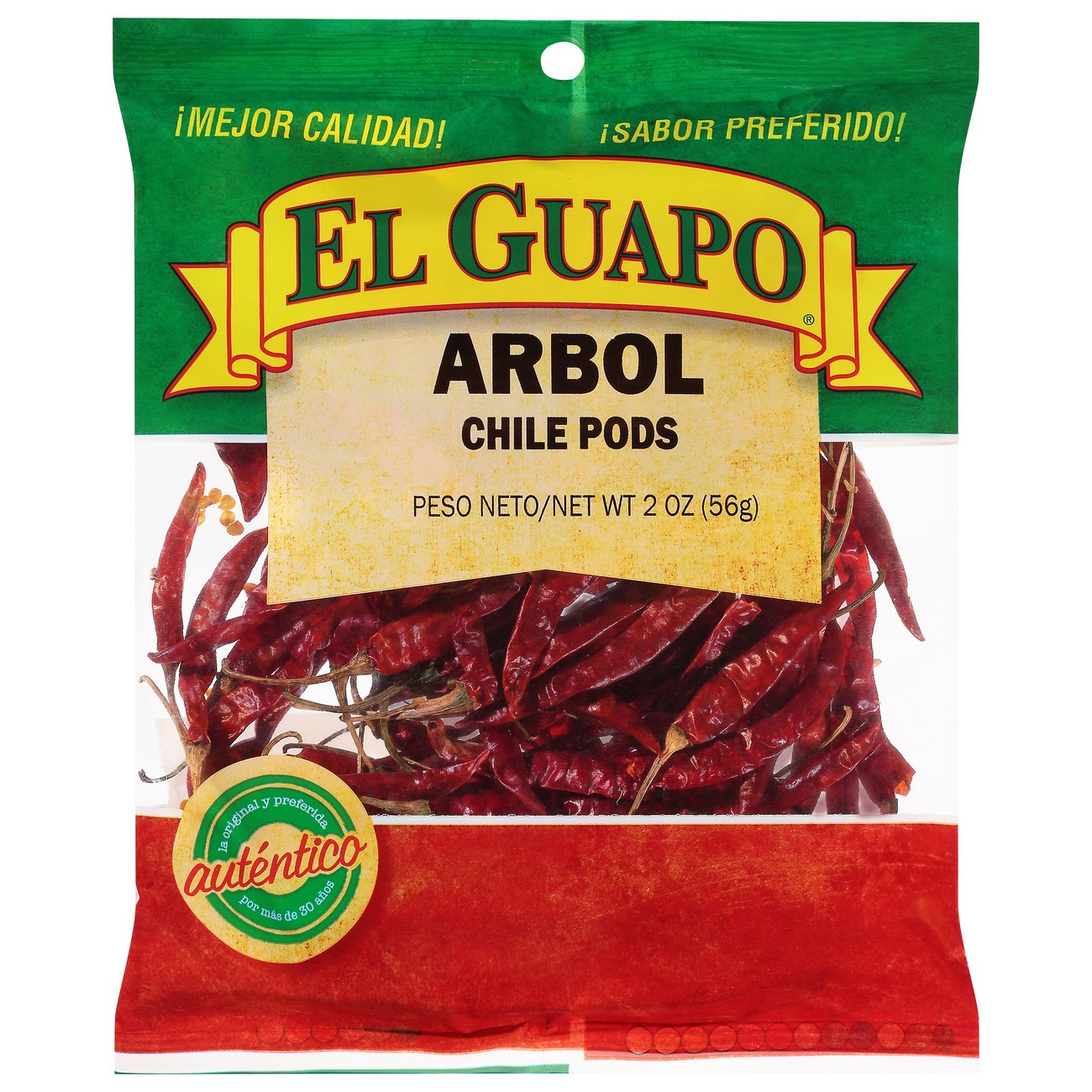 El Guapo Arbol Chile Pods Shop Peppers at HEB
