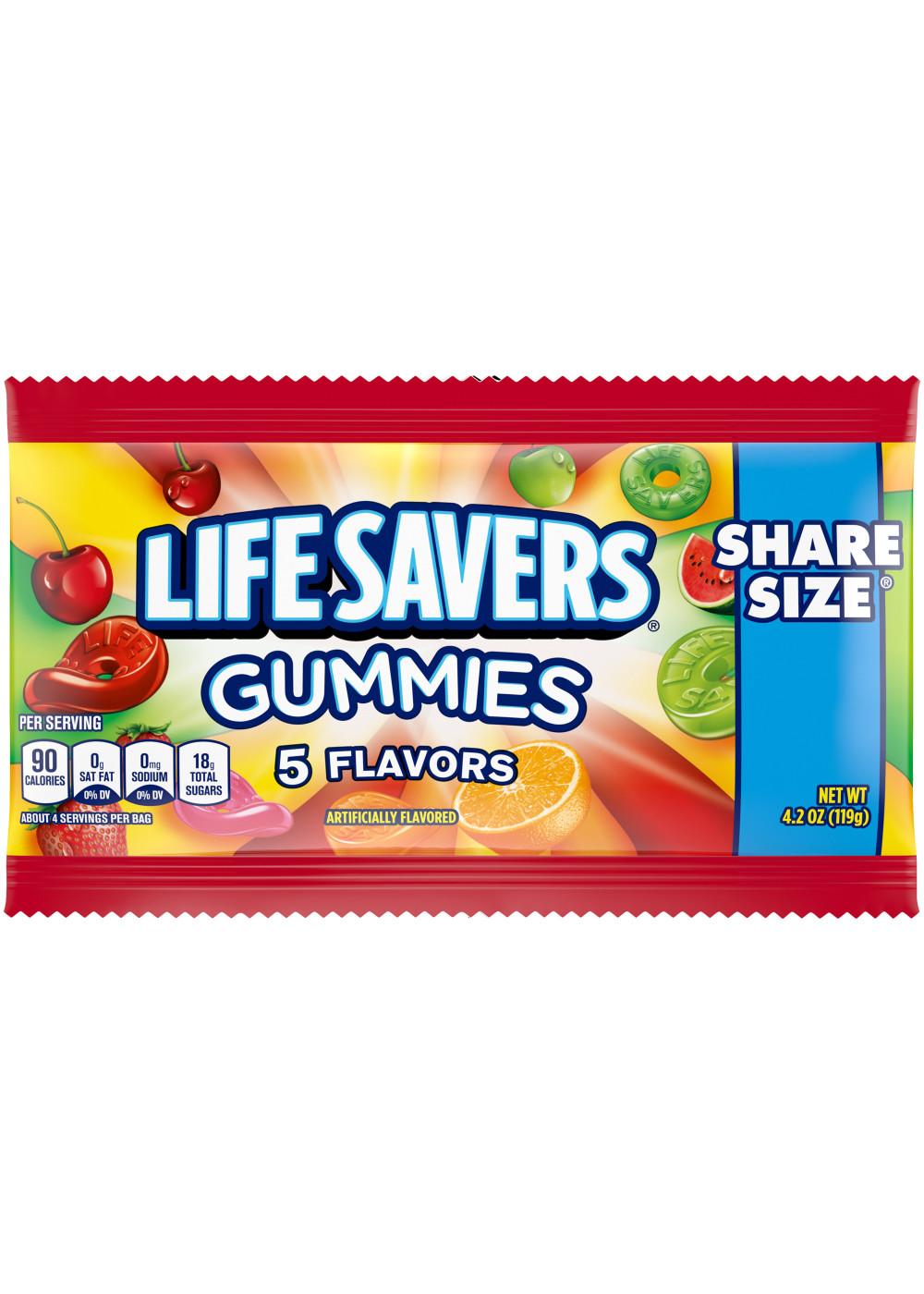 Life Savers 5 Flavors Gummies Share Size Pack; image 1 of 7