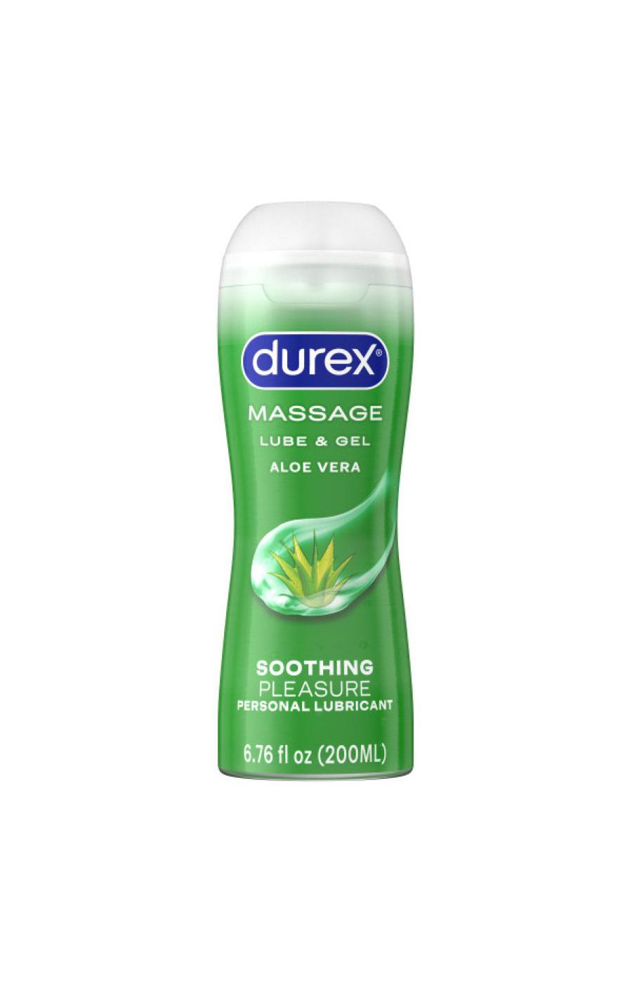 Durex Massage Lube & Gel Aloe Vera Personal Lubricant; image 1 of 3