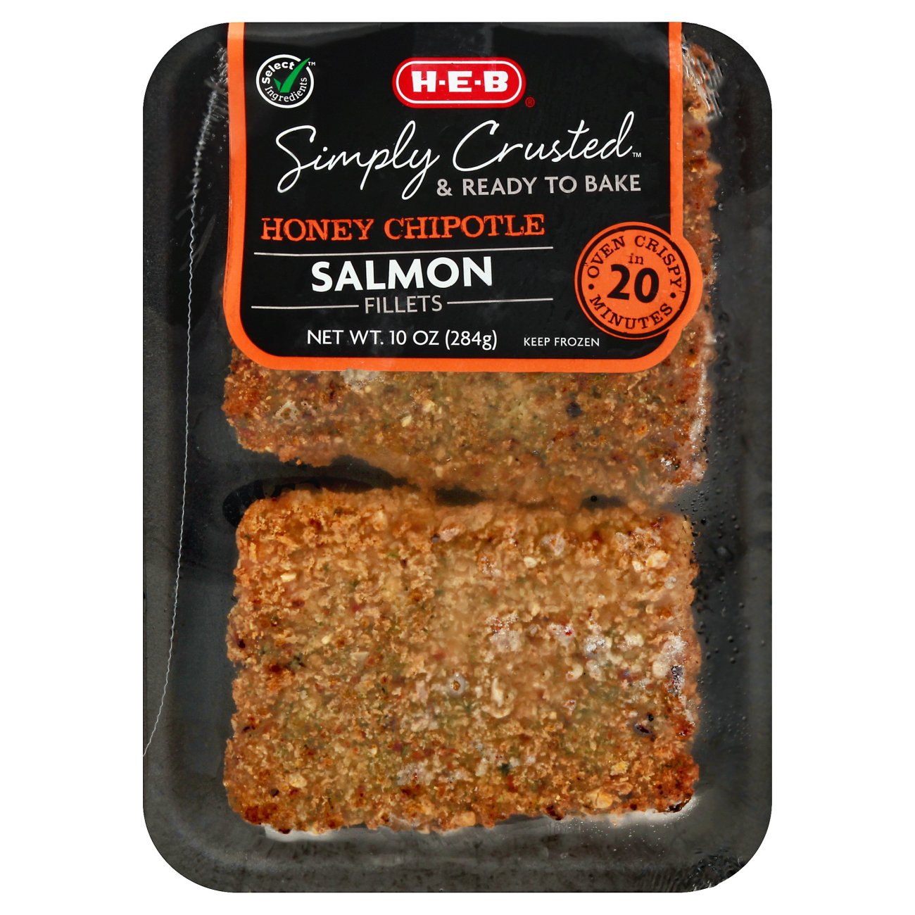 H-E-B Honey Chipotle Encrusted Salmon Fillets - Shop Fish At H-E-B