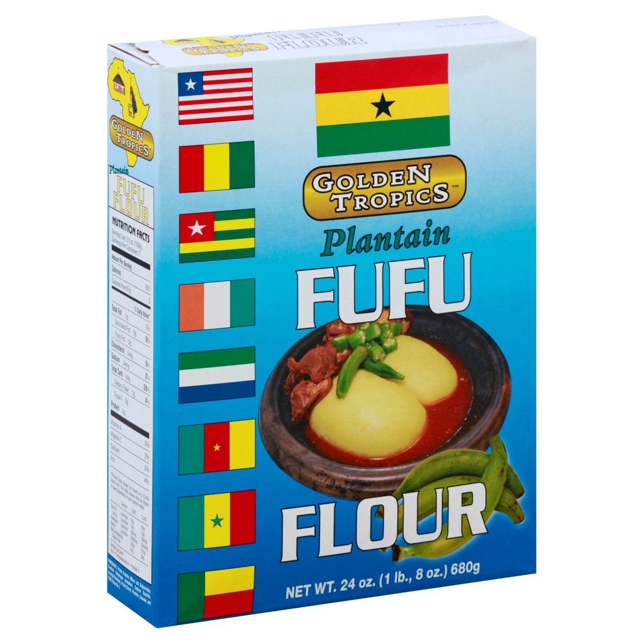 Golden Tropics Plantain Fufu Flour - Shop Flour at H-E-B