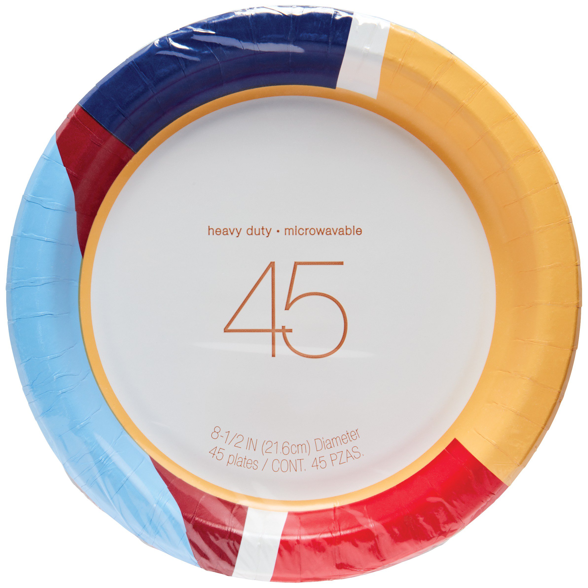 Everyday 8.5 in Paper Plates, 45 ct