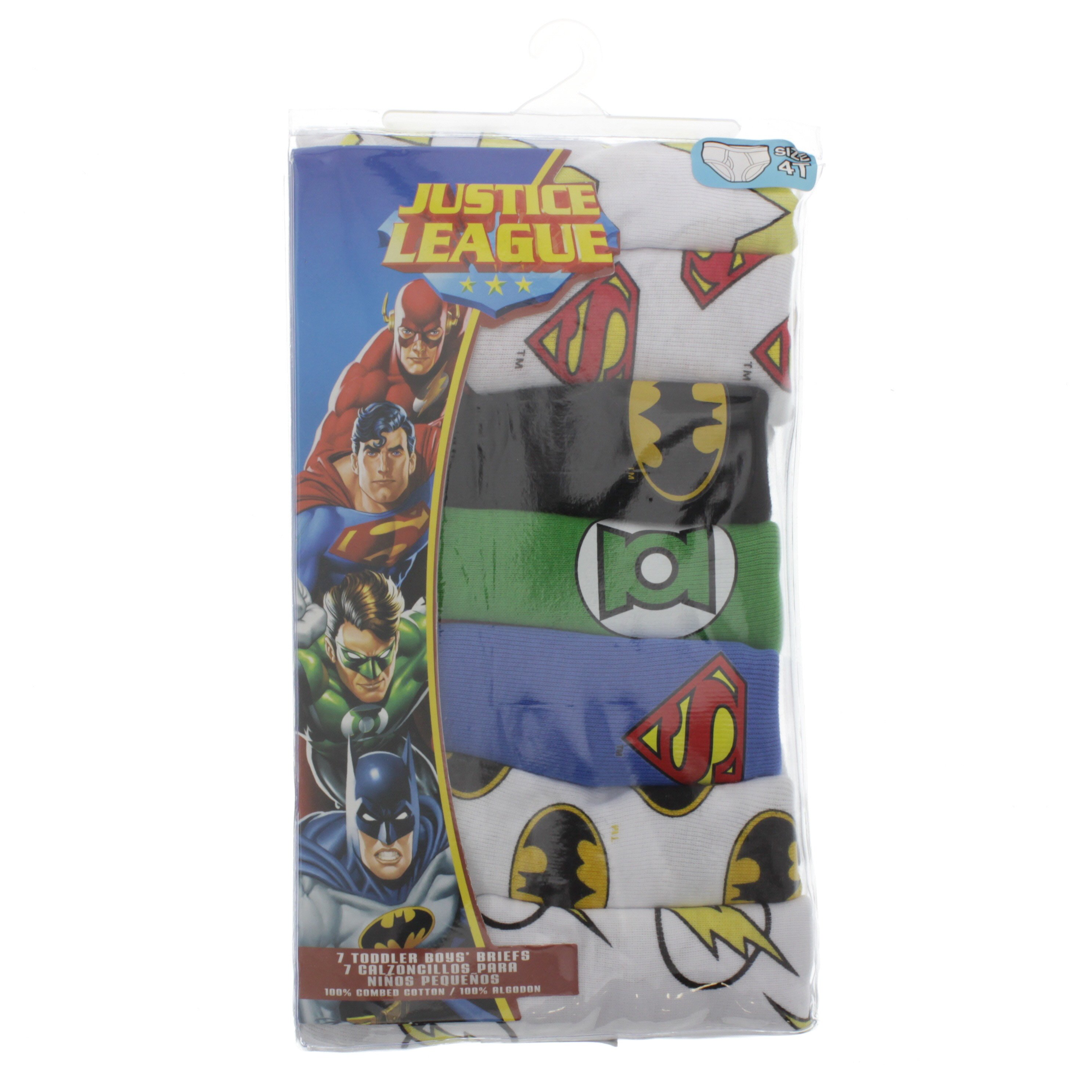 Handcraft DC Justice League Toddler Boys' Day of the Week Briefs