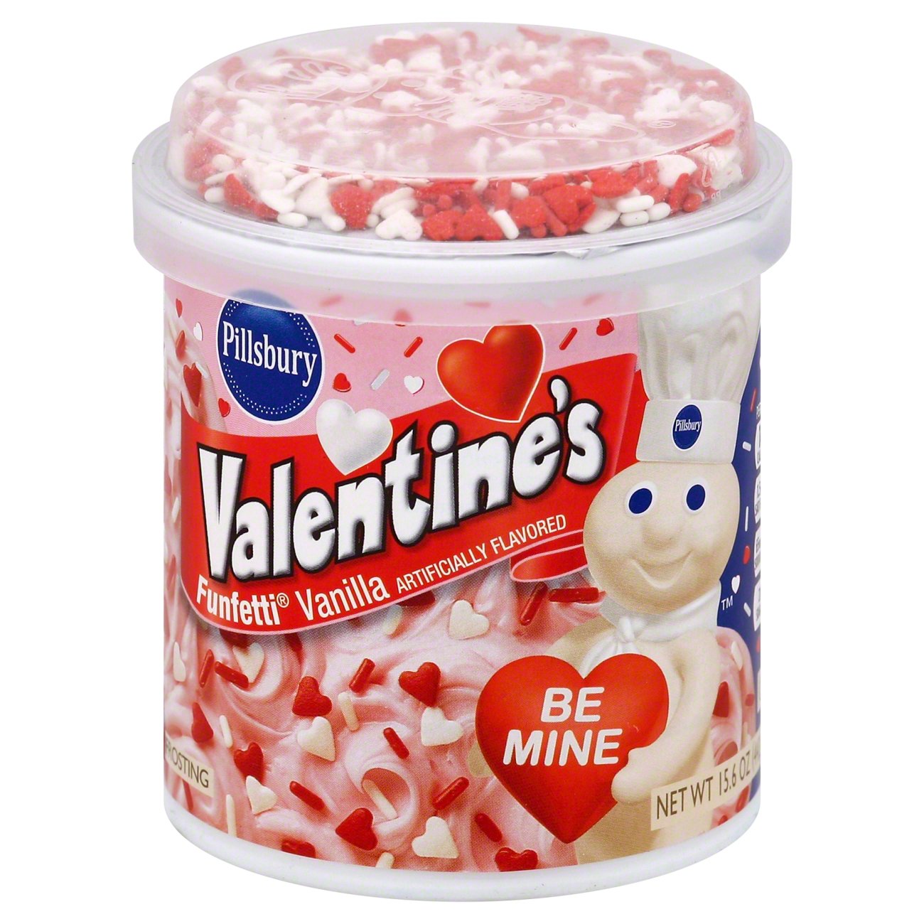 Pillsbury Funfetti Valentine's Vanilla Frosting Shop Icing