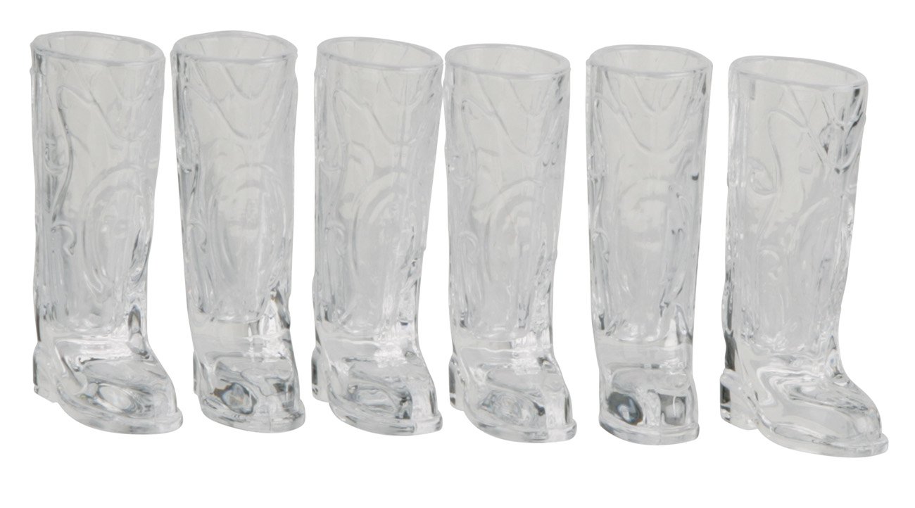 Circleware 6 ct Kickback Boot Shot Glasses Shop Glasses & mugs at HEB