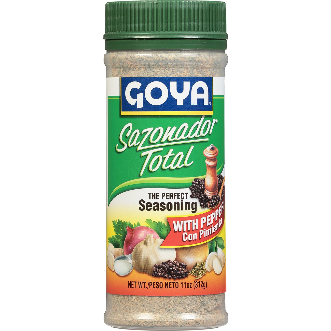 Goya Sazonador Total with Pepper Shop Spice Mixes at HEB