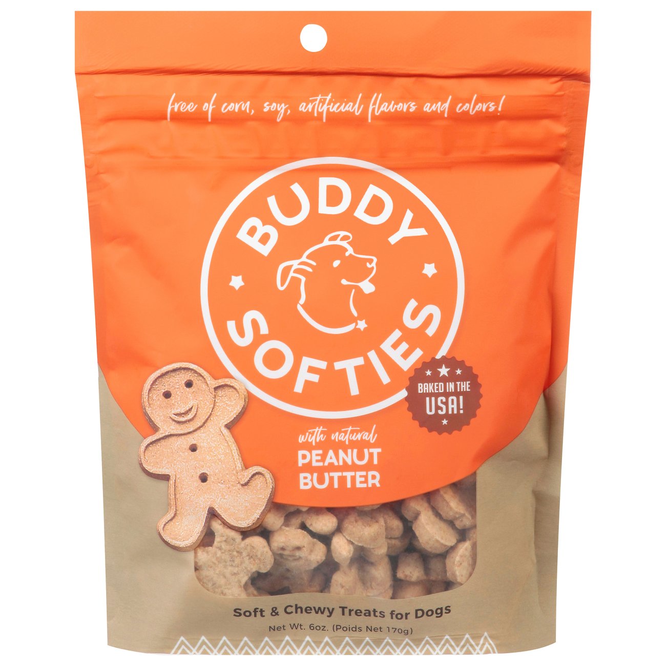 Buddy Biscuits Peanut Butter Dog Treats Shop Biscuits at HEB