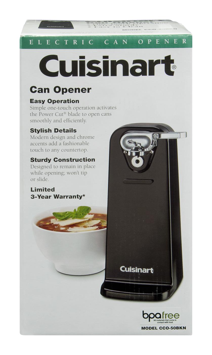 Cuisinart Electric Can Opener Black - Office Depot