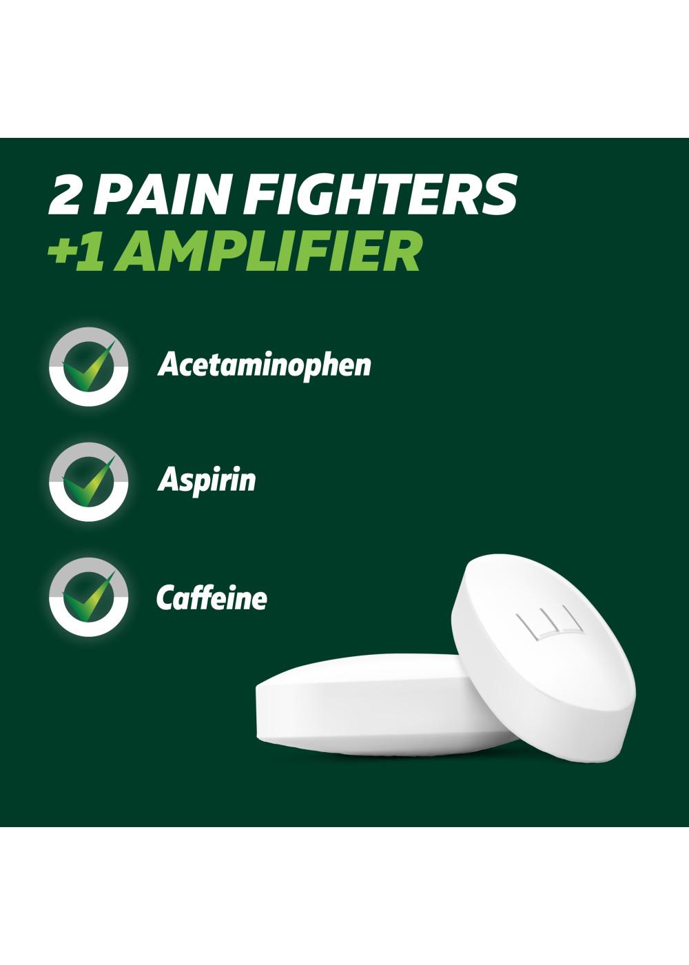 Excedrin Extra Strength Pain Reliever Caplets; image 8 of 9