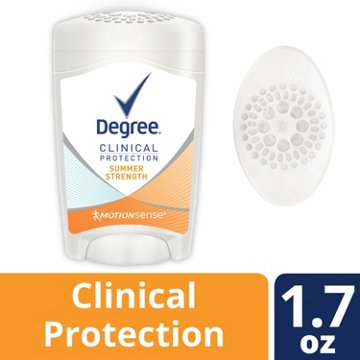 Degree 72 Hr Clinical Protection Antiperspirant Deodorant - Summer Strength, 1.7 oz