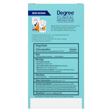 Degree 72 Hr Clinical Protection Antiperspirant Deodorant - Summer Strength, 1.7 oz