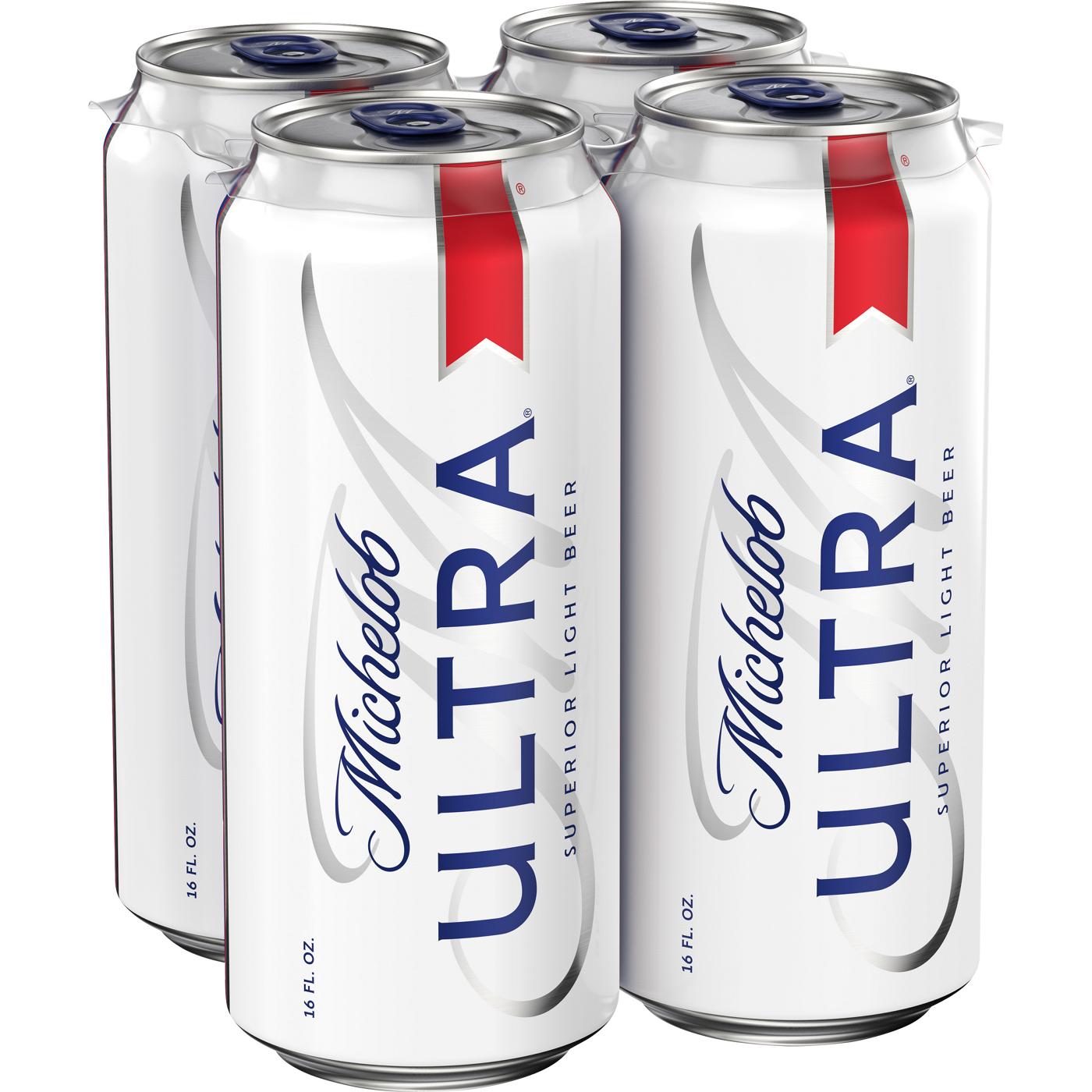 Michelob Ultra Beer 4 pk Cans; image 1 of 4