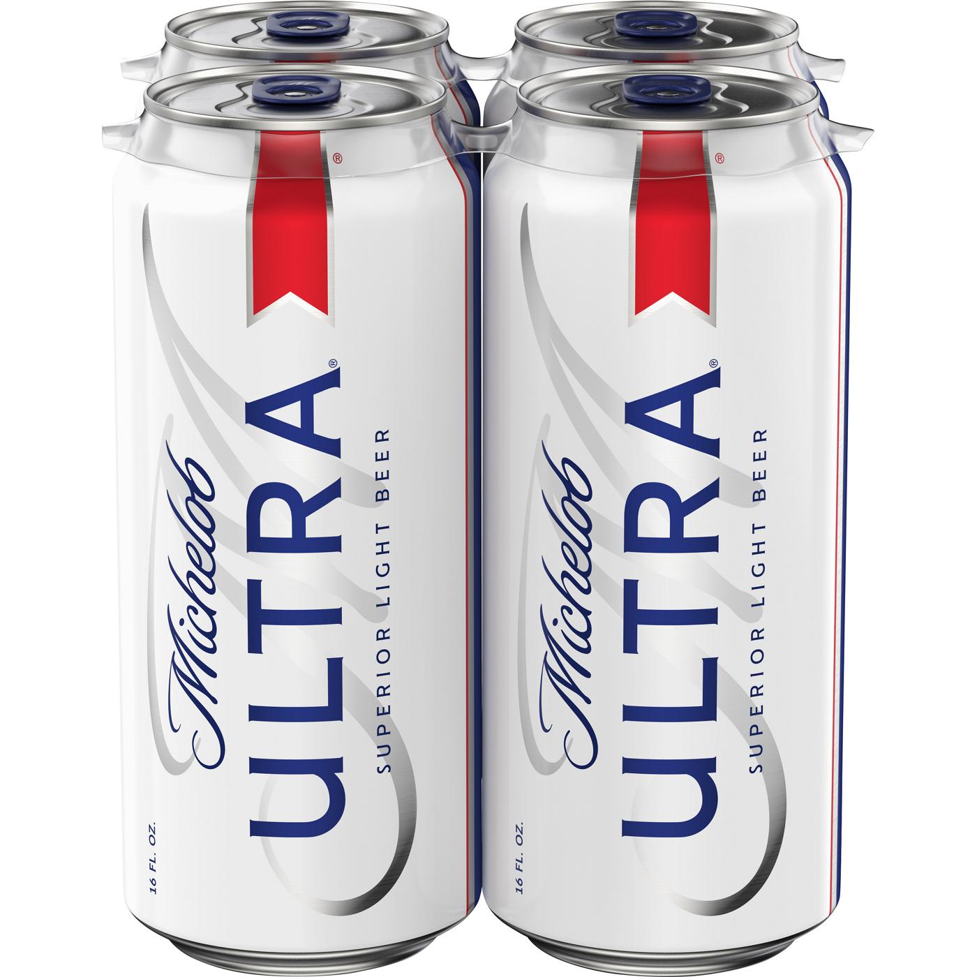 Michelob Ultra Beer 4 pk Cans; image 3 of 4