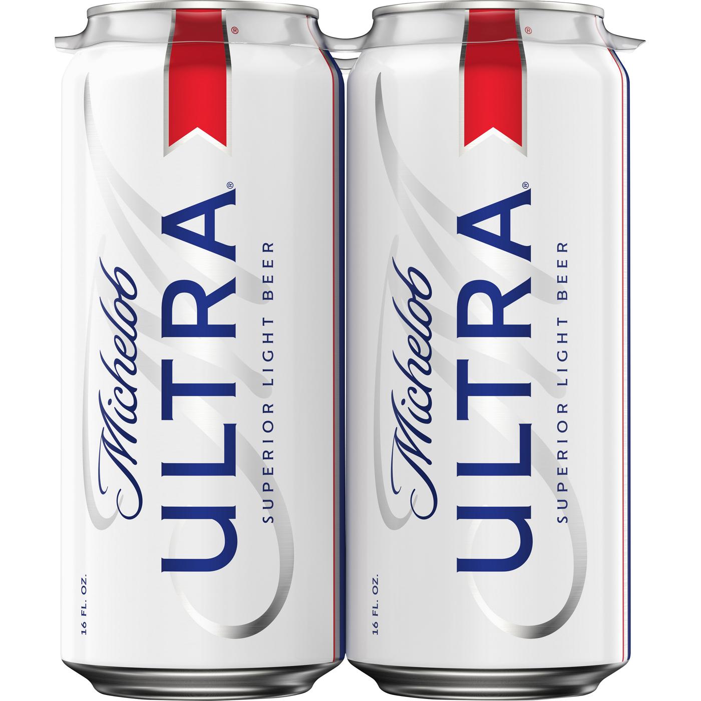 Michelob Ultra Beer 4 pk Cans; image 4 of 4