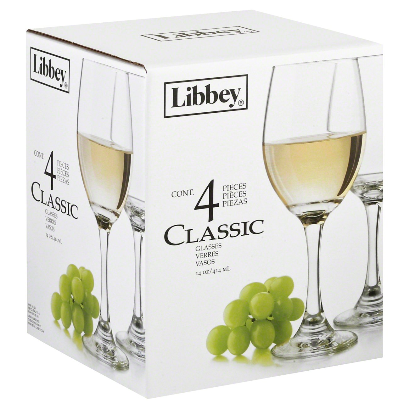 Libbey Classic White Wine Glasses Shop Kitchen & Dining at HEB