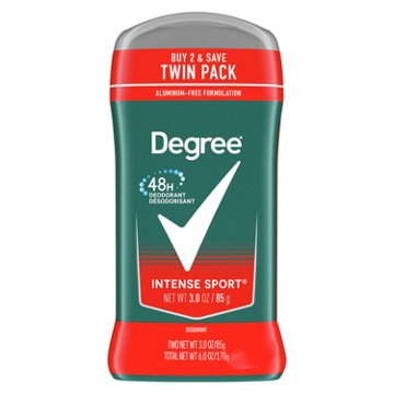 Degree Men 48 Hr Deodorant - Intense Sport, 3 oz