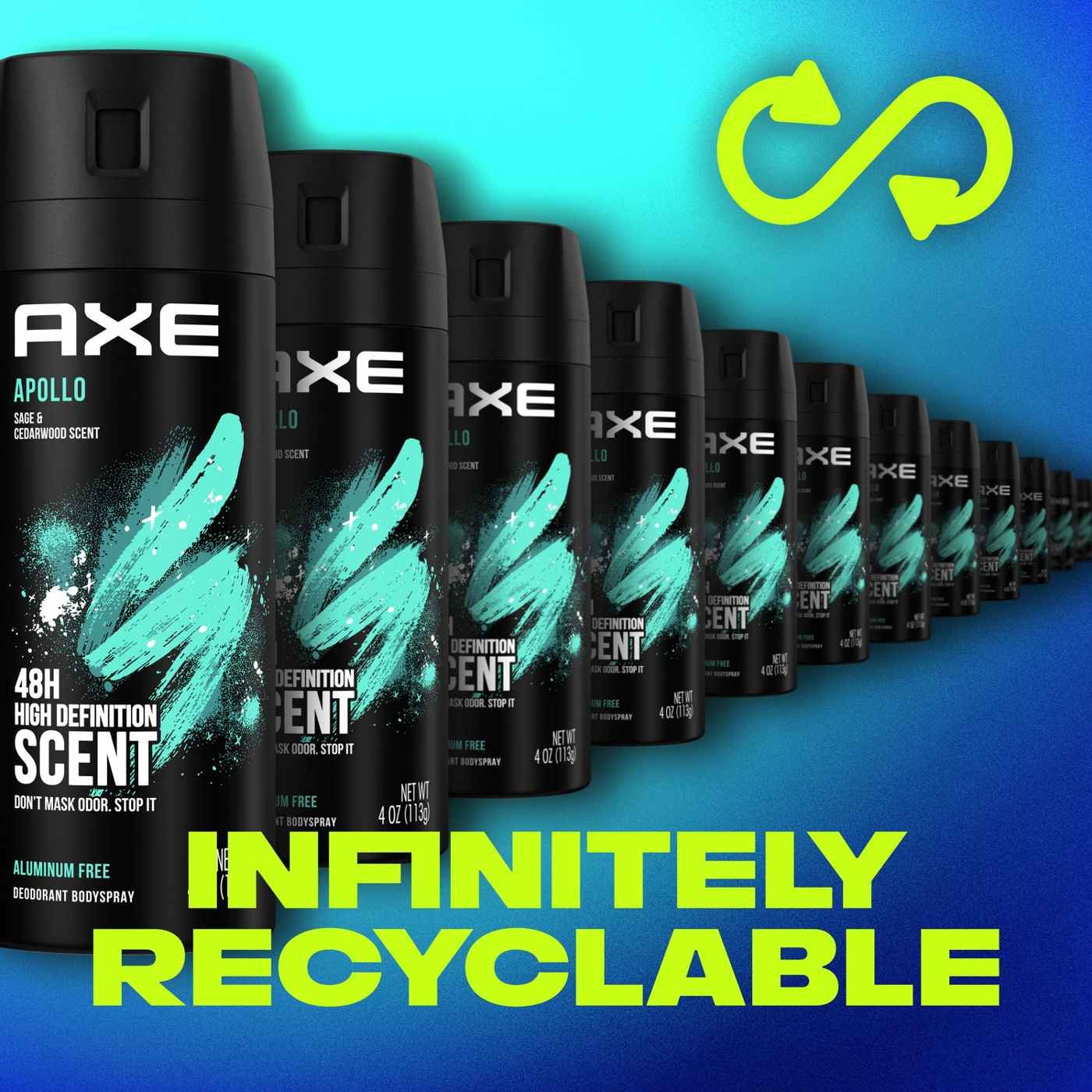 AXE Body Spray Deodorant - Apollo; image 7 of 7