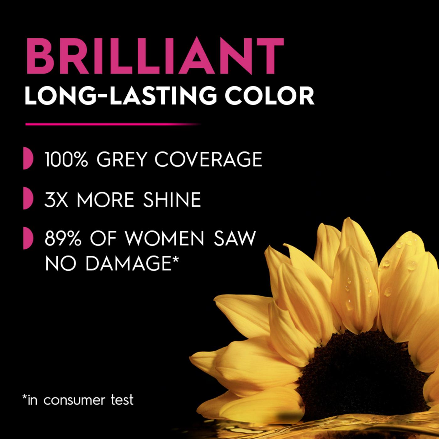 Garnier Olia Oil Powered Ammonia Free Permanent Hair Color 4.60 Dark Intense Auburn; image 5 of 13