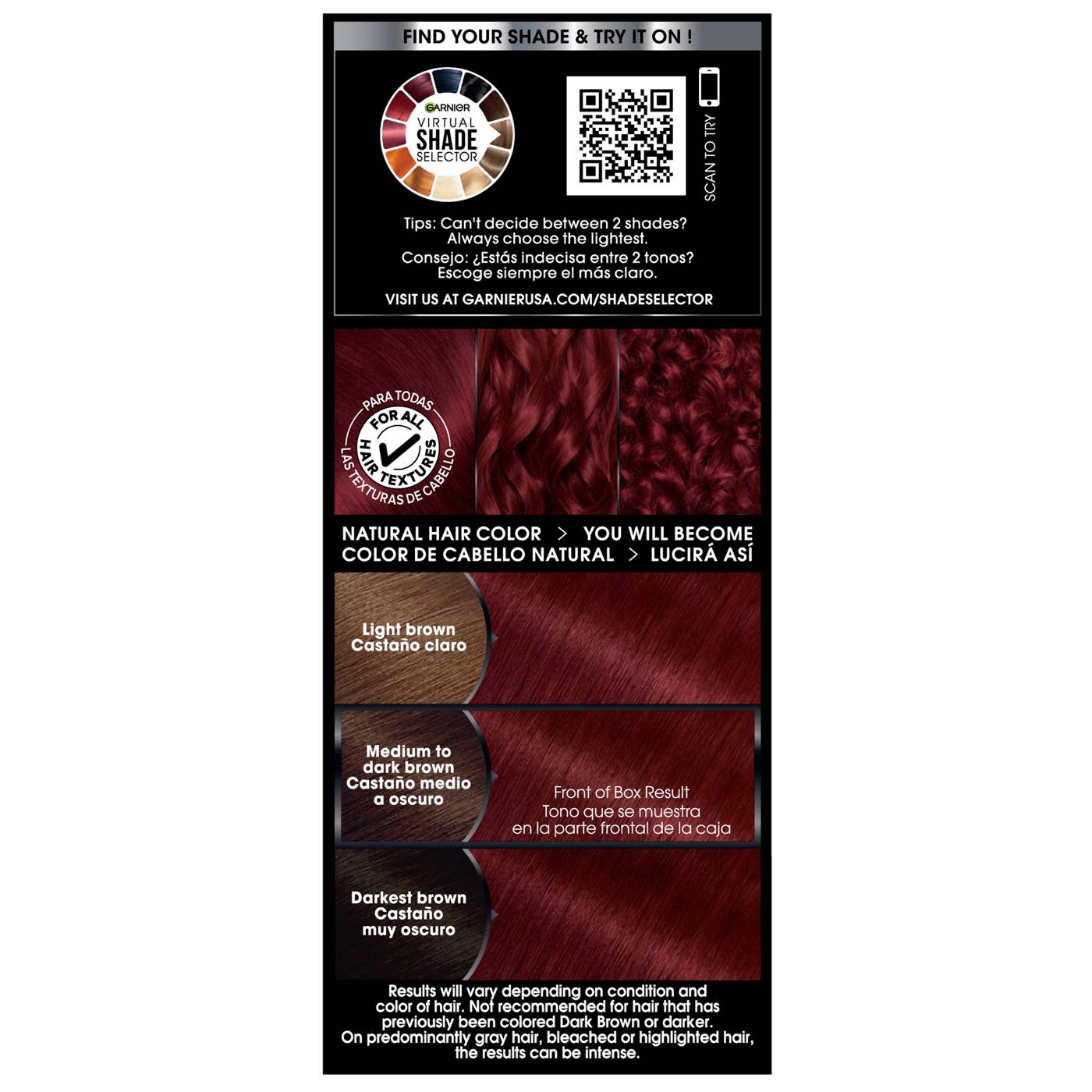 Garnier Olia Oil Powered Ammonia Free Permanent Hair Color 4.60 Dark Intense Auburn; image 12 of 13