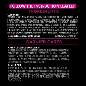 Garnier Olia Oil Powered Ammonia Free Permanent Hair Color 5.0 Medium Brown