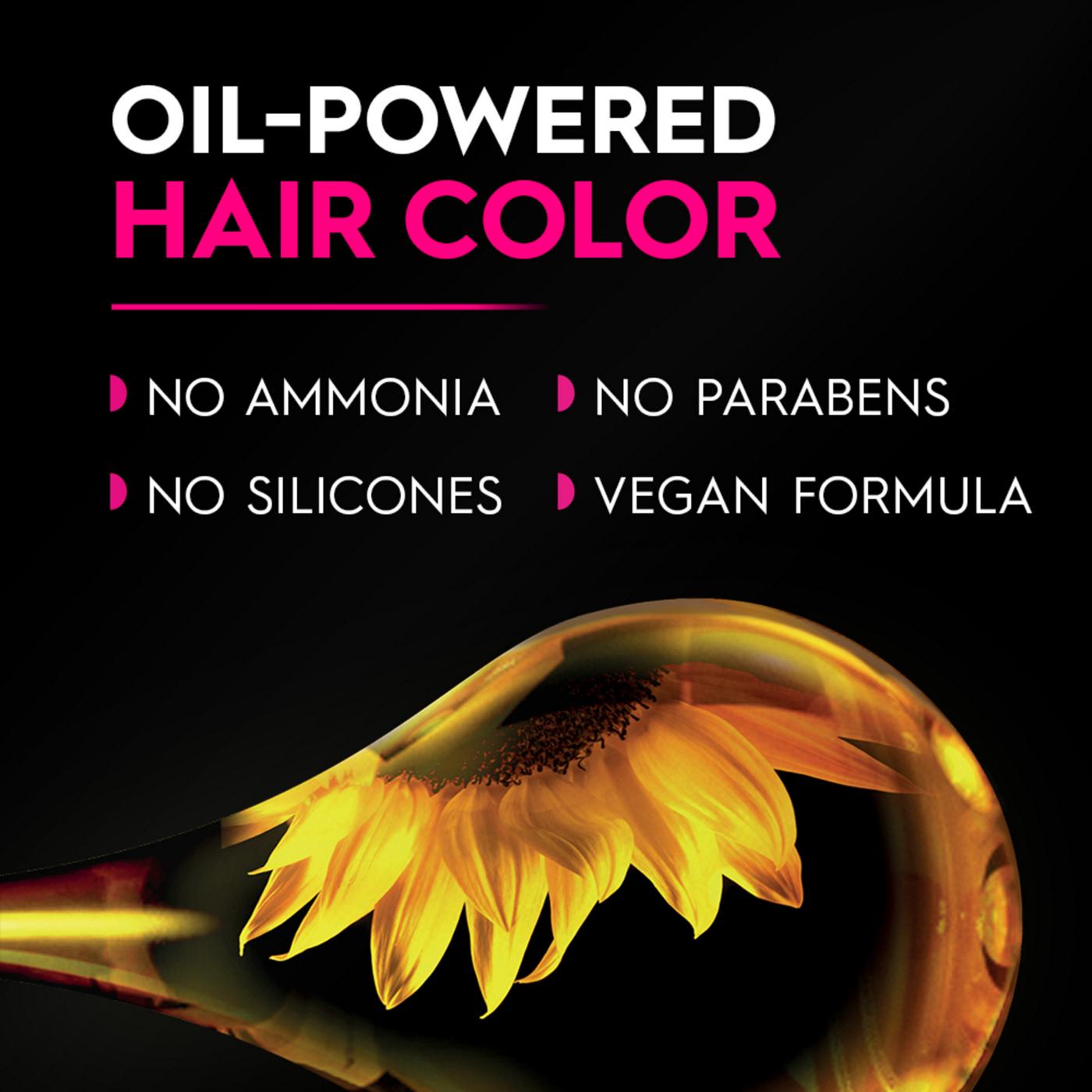 Garnier Olia Oil Powered Ammonia Free Permanent Hair Color 4.15 Dark Soft Mahogany; image 8 of 15