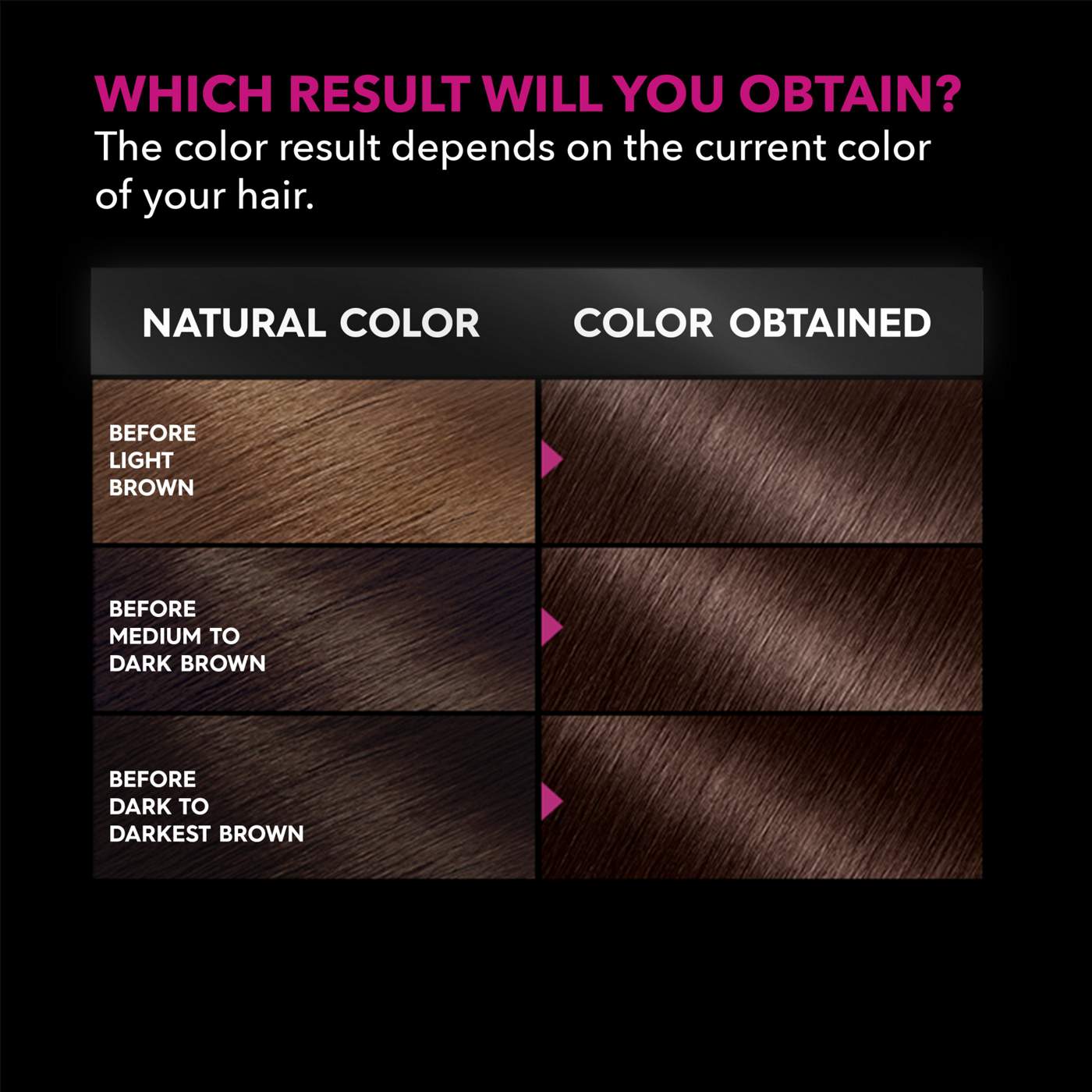 Garnier Olia Oil Powered Ammonia Free Permanent Hair Color 4.15 Dark Soft Mahogany; image 10 of 15