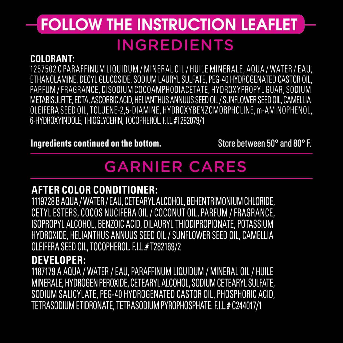 Garnier Olia Oil Powered Ammonia Free Permanent Hair Color 9.0 Light Blonde; image 13 of 14