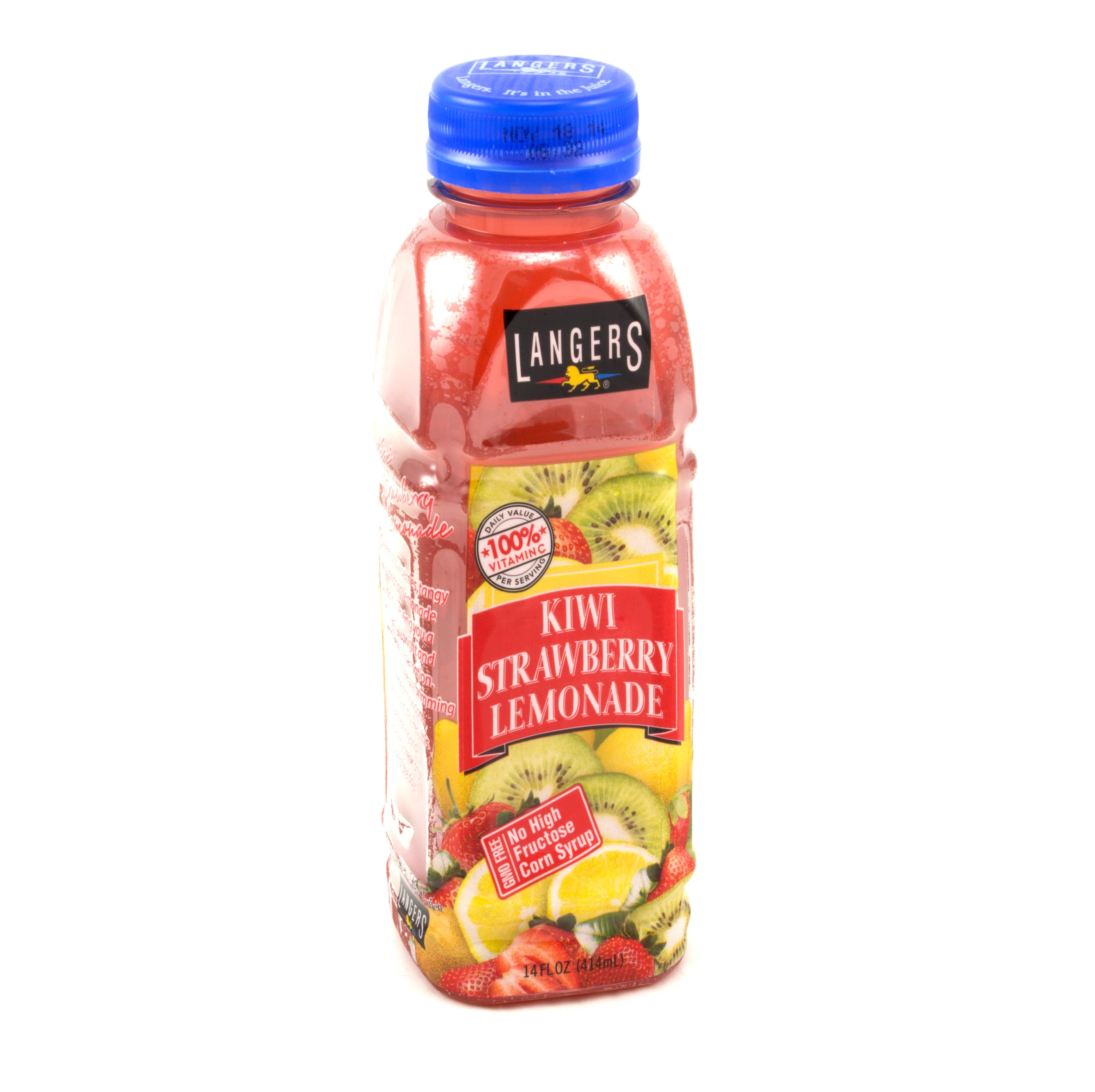 Langers Kiwi Strawberry Lemonade Shop Juice at HEB