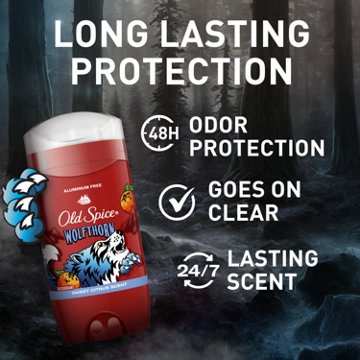 Old Spice Aluminum-Free Deodorant for Men, Wolfthorn, Sweet Citrus