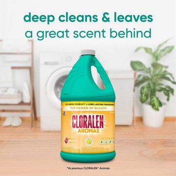 Cloralen Aromas Triple Action Bleach - Lemon Fresh, 121 oz