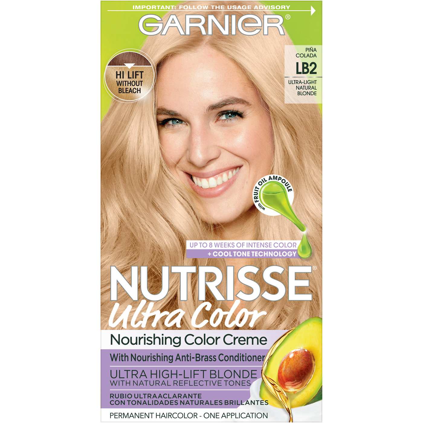 Garnier Nutrisse Ultra Color Nourishing Bold Permanent Hair Color