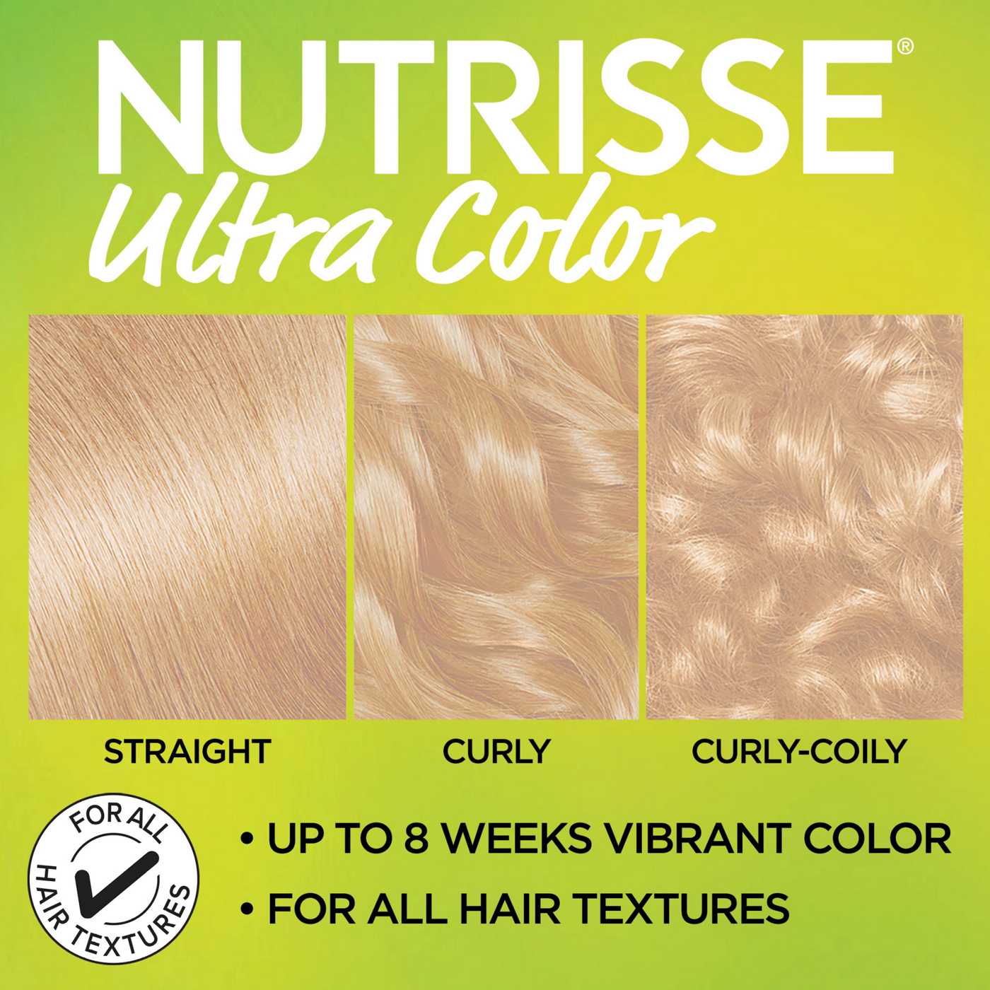 Garnier Nutrisse Ultra Color Nourishing Bold Permanent Hair Color Creme LB2 Ultra Light Natural Blonde; image 2 of 7