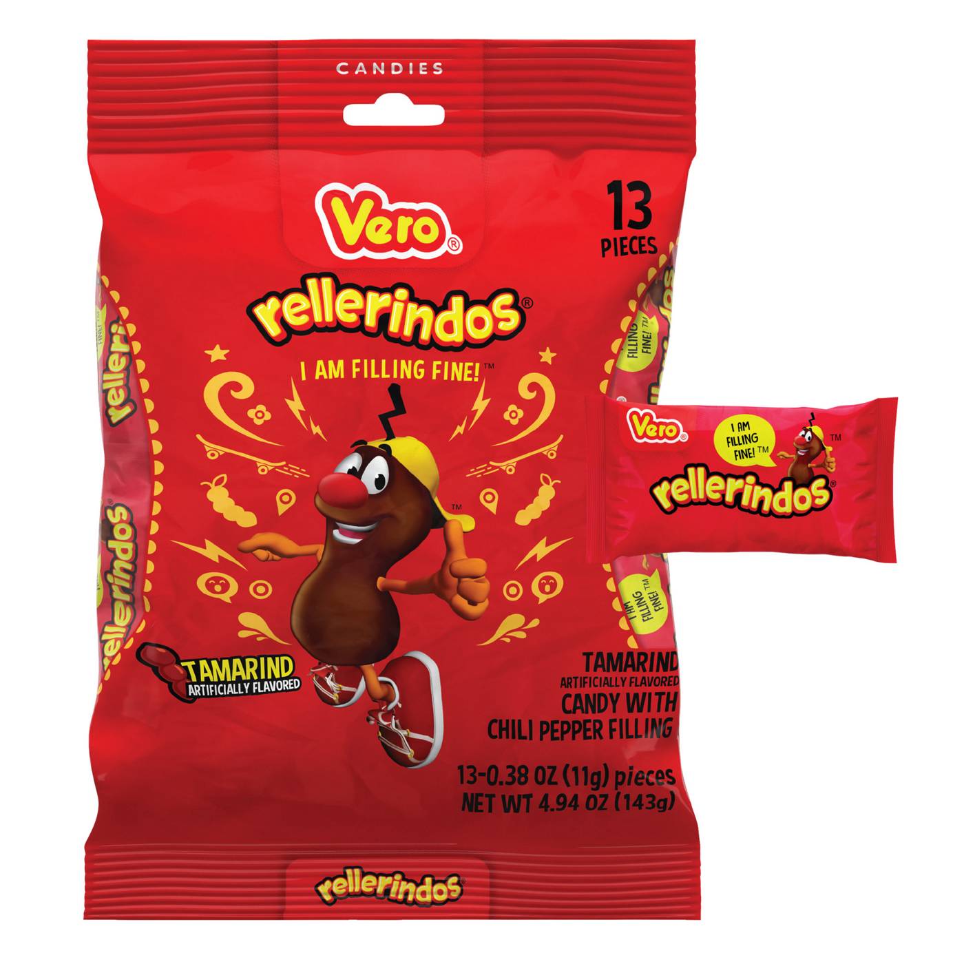 Vero Rellerindos Tamarind Hard Candy; image 1 of 7