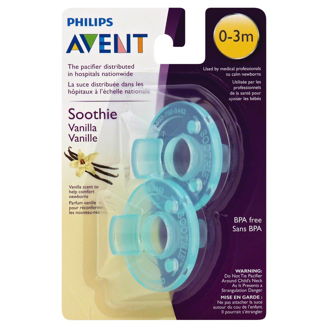 avent soothie vanilla