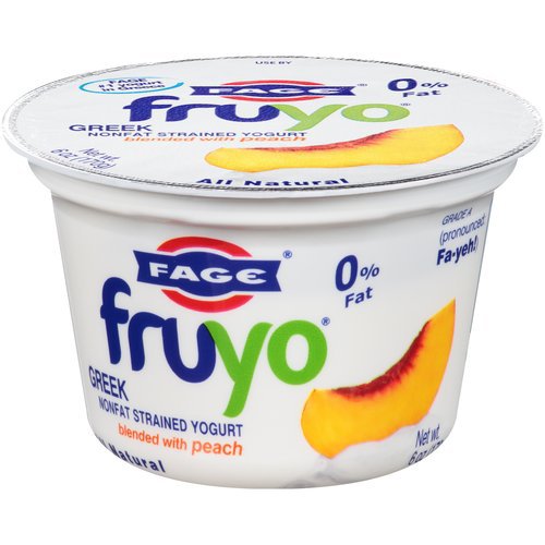 Fage Fruyo Greek Peach Yogurt Shop Yogurt at HEB