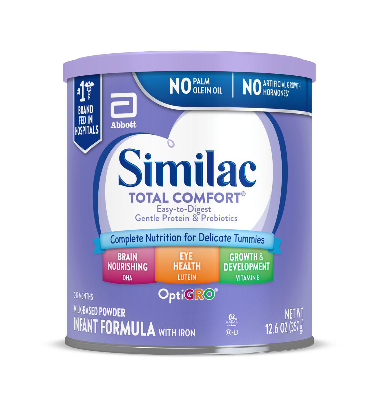 Similac Total Comfort Milk-Based Powder Infant Formula; image 1 of 7