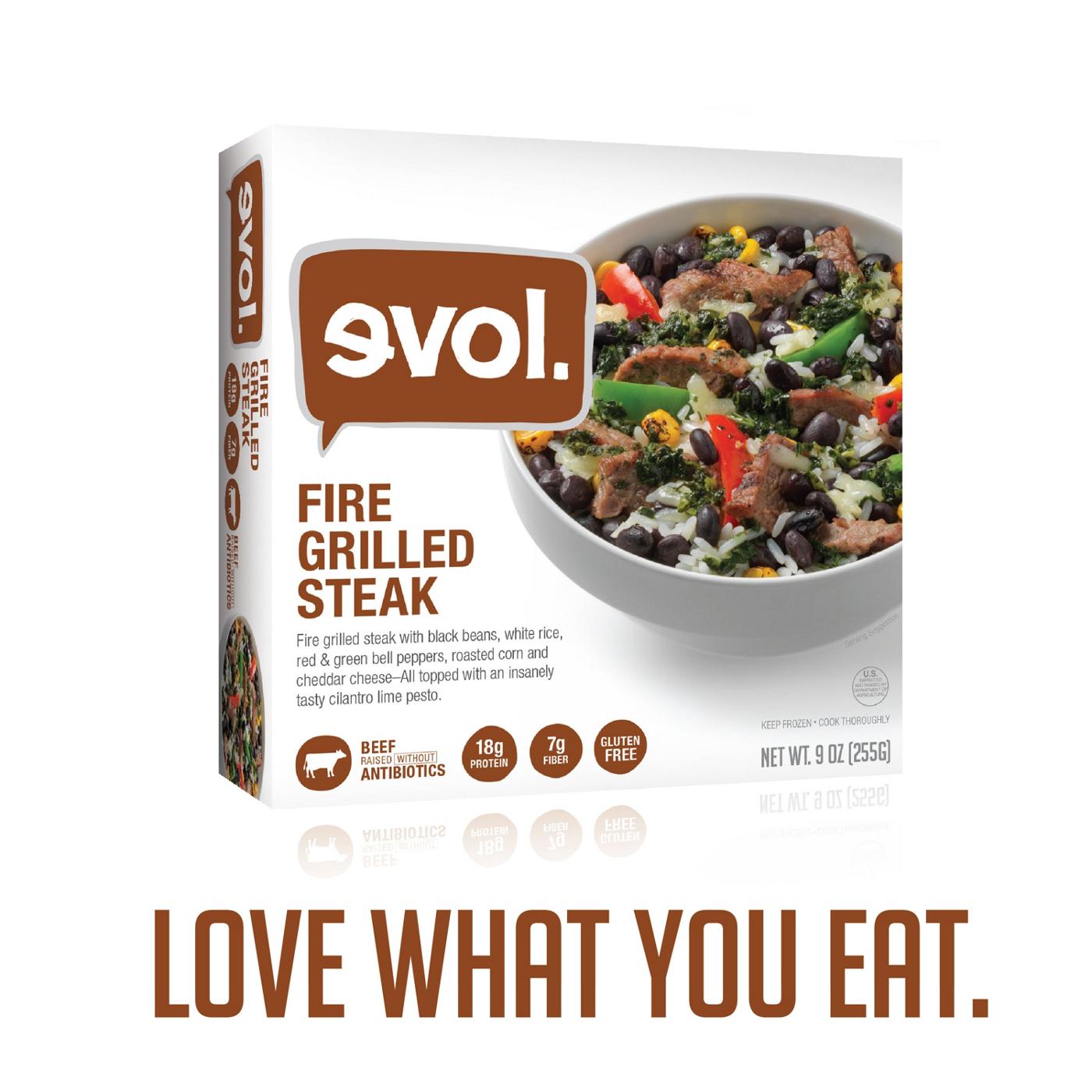 Evol 18g Protein Fire-Grilled Steak Frozen Meal; image 4 of 7