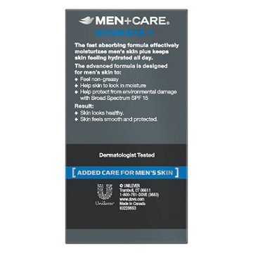 Dove Men+Care Hydrate+ Face Lotion