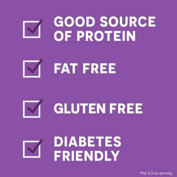 Light + Fit Nonfat Greek 4 pk Yogurt - Vanilla