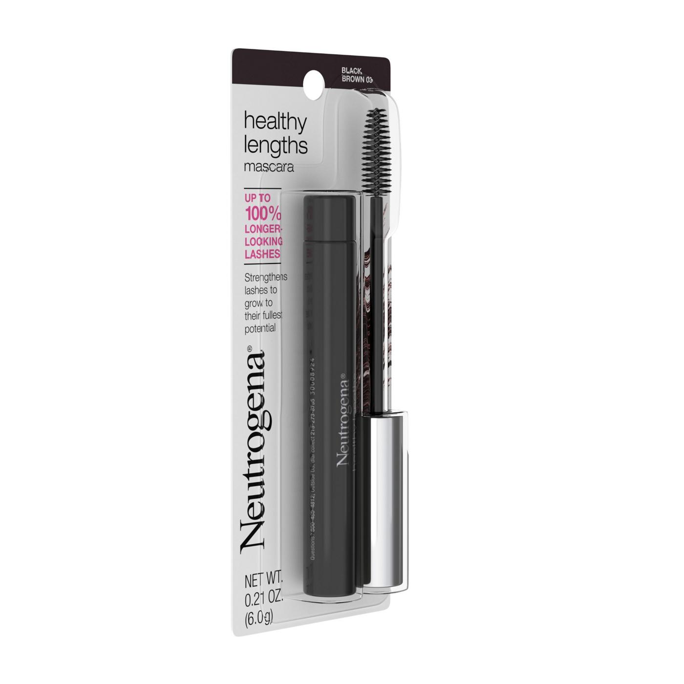 Neutrogena Healthy Lengths Lengthening Mascara - Black/Brown; image 5 of 5