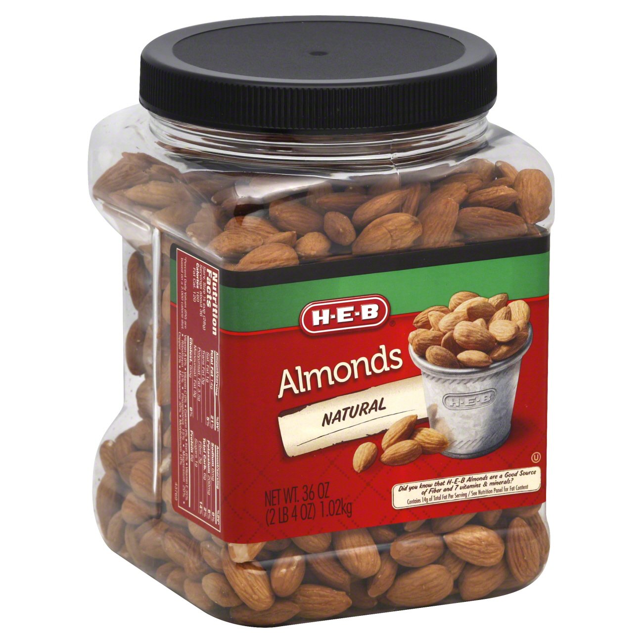 H-E-B Natural Almonds - Shop Nuts & Seeds At H-E-B