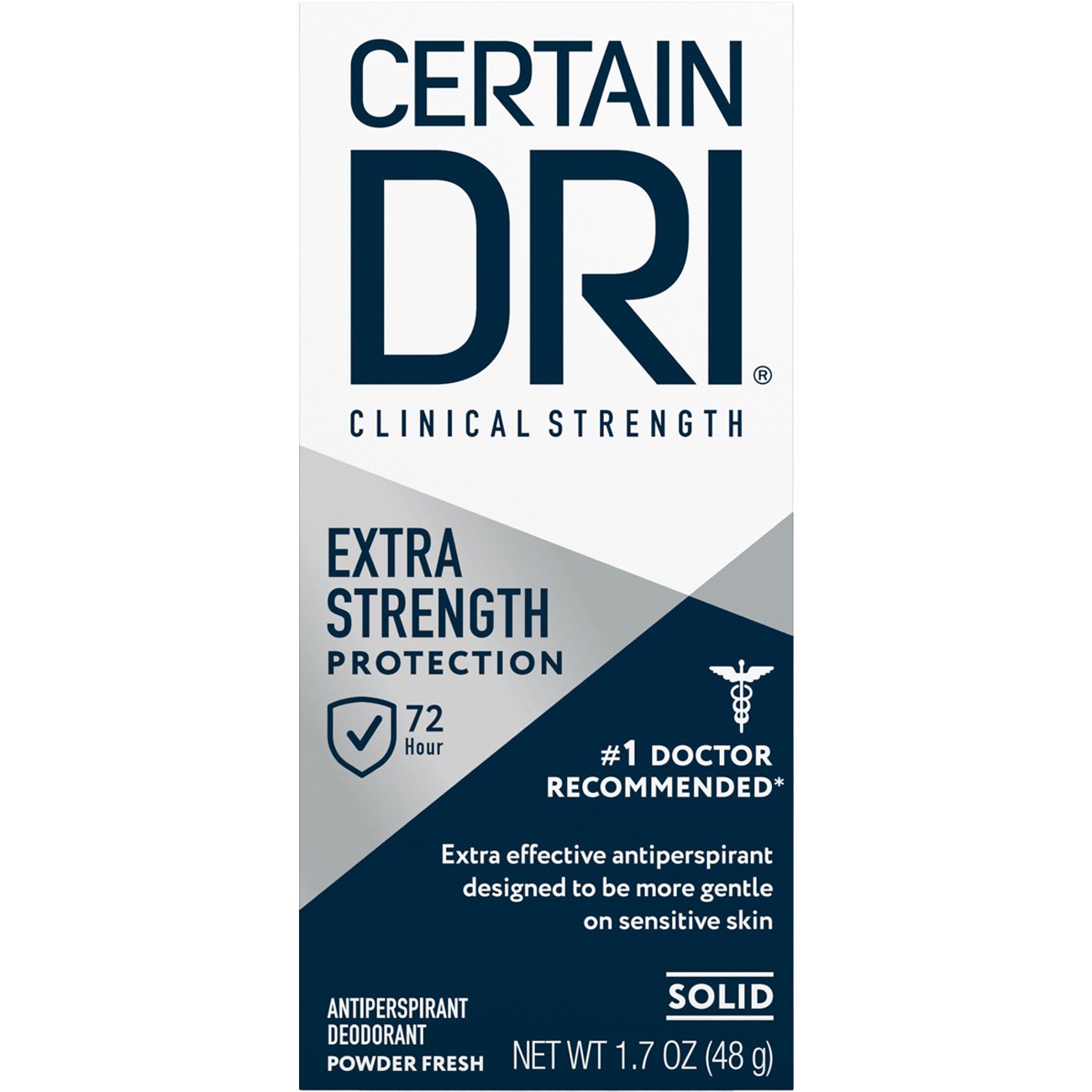 Certain Dri Solid Antiperspirant Shop Deodorant & antiperspirant at HEB