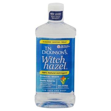 Dickinson's Witch Hazel Natural Astringent for Face And Body, 16 oz