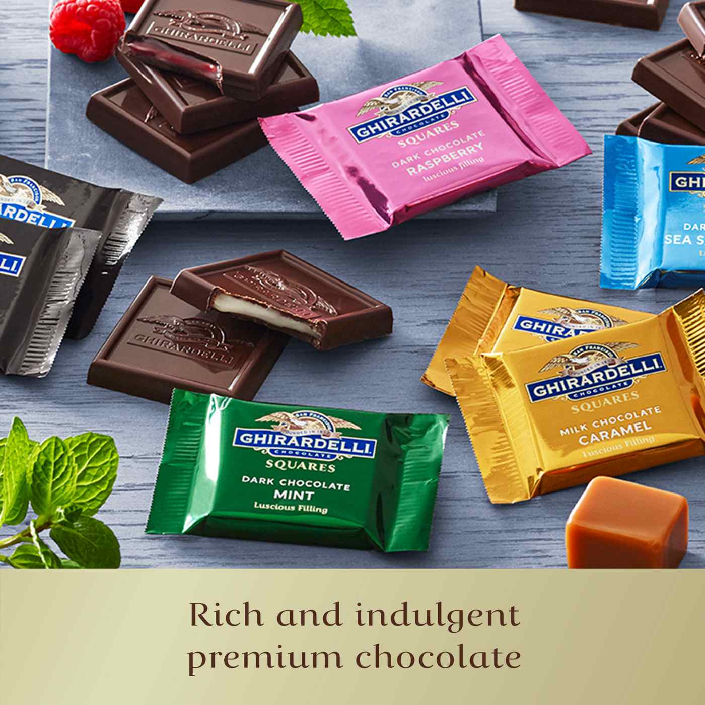 Ghirardelli Premium Chocolate Assortment Squares; image 3 of 7