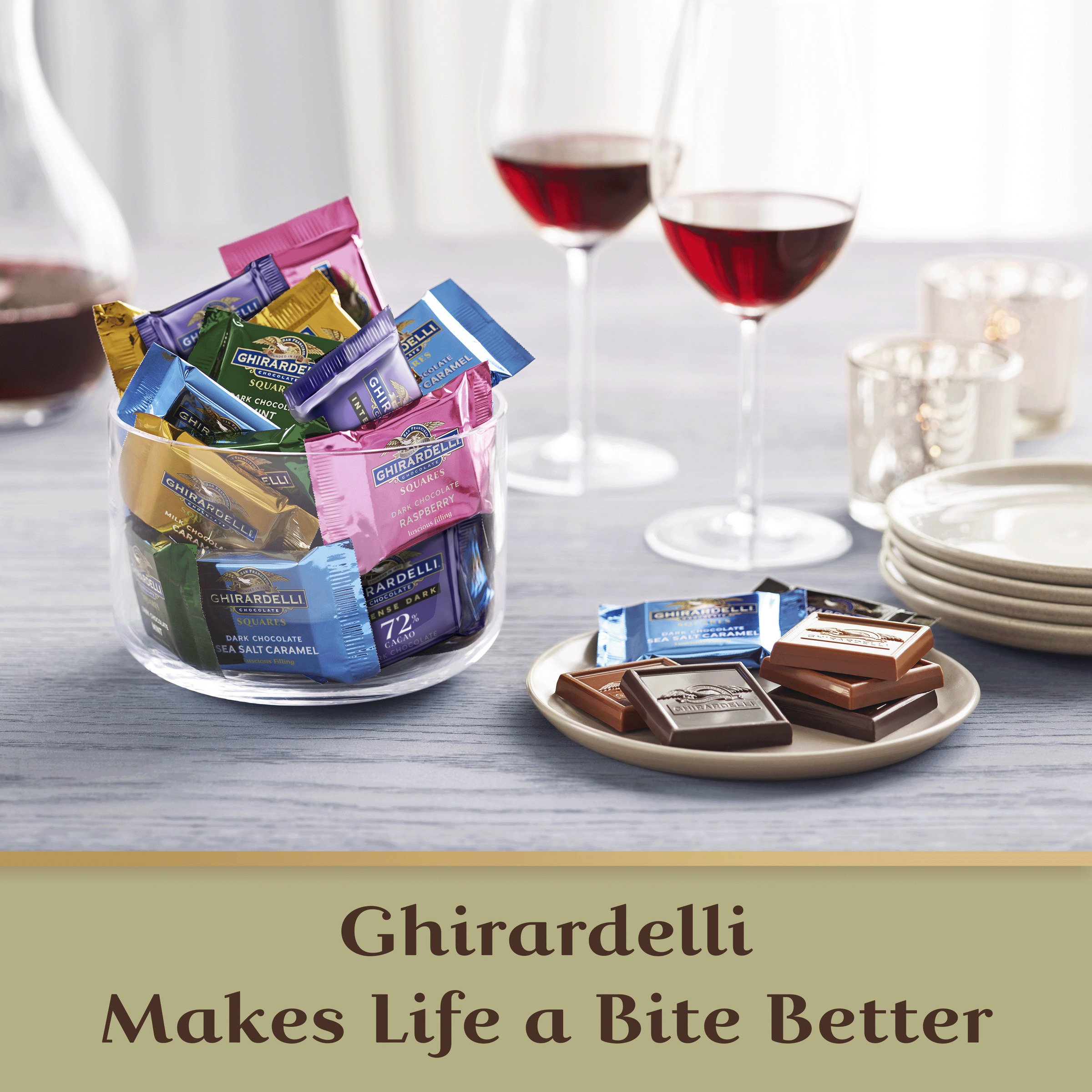 Ghirardelli Premium Chocolate Assortment Squares - Shop Candy At H-E-B