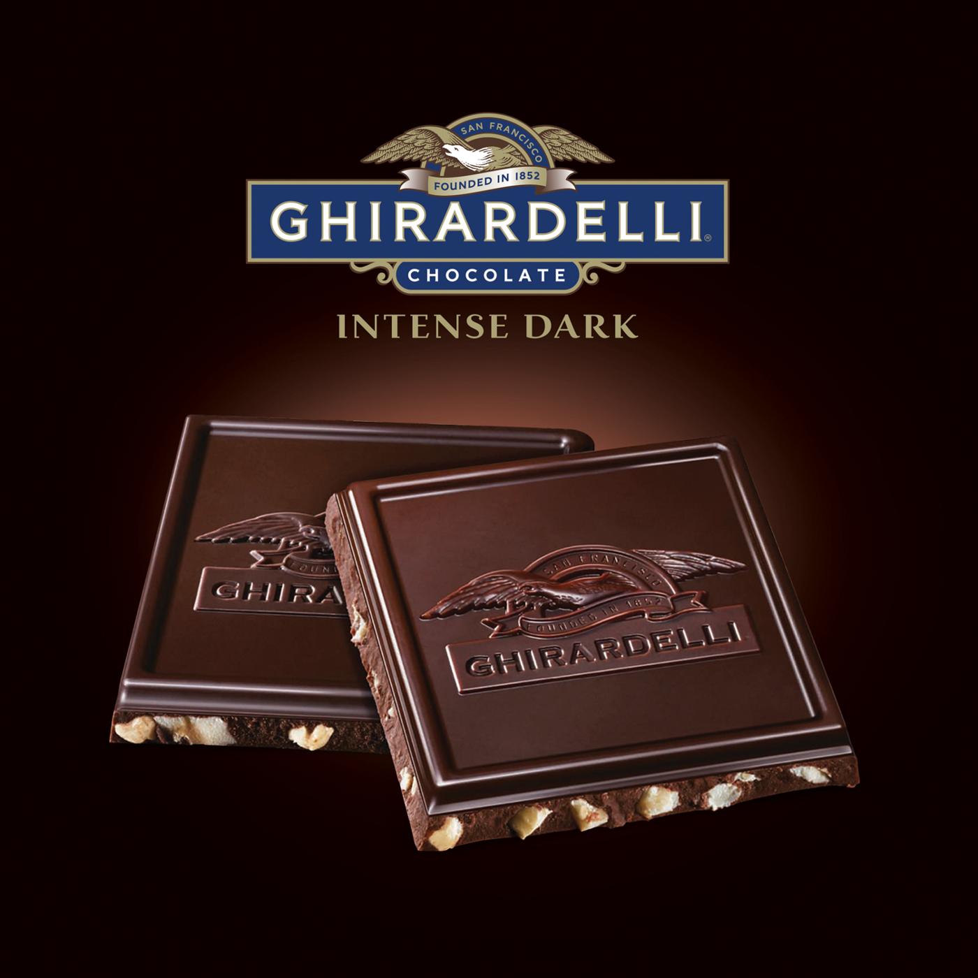 Ghirardelli Chocolate Intense Dark Roasted Hazelnut Chocolate Bar; image 4 of 6