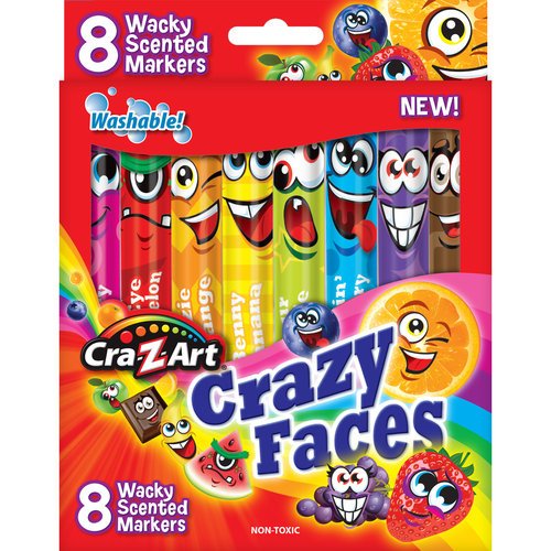 Cra-Z-Art Crazy Faces Scented Markers - Shop Markers at H-E-B